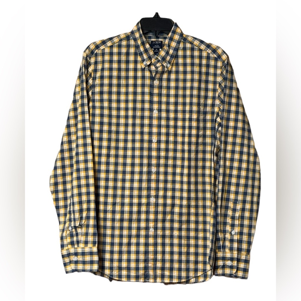 NWT J.CREW Men Slim Fit Flex Washed Casual Shirt Top